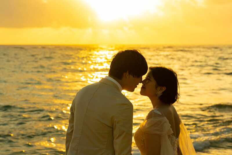 最後はロマンチックに