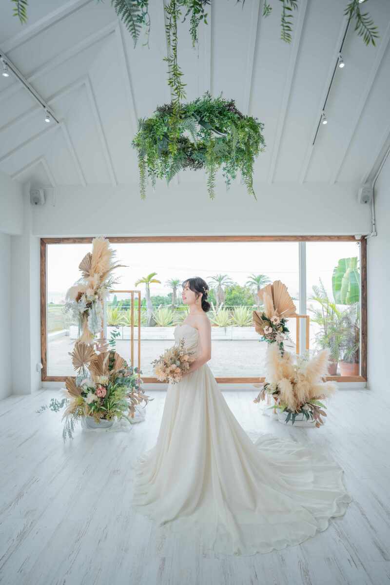 チャペルでソロショットも