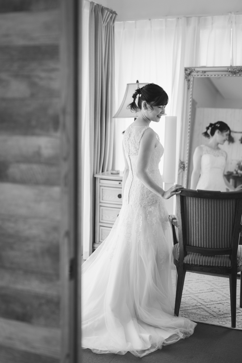 ブライズルームから撮影スタートです