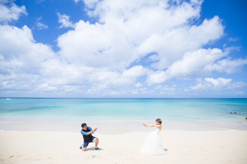 青い空　青い海