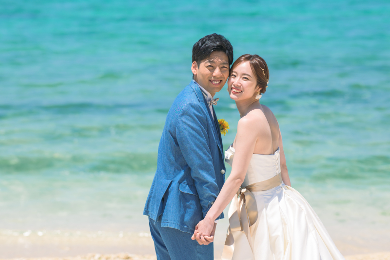 ビーチ撮影スタートです！