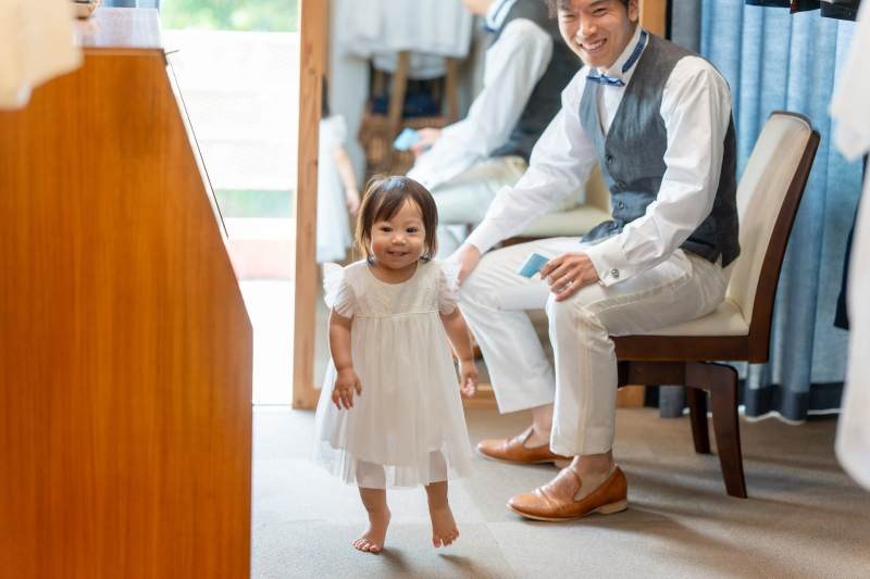 お仕度スタート