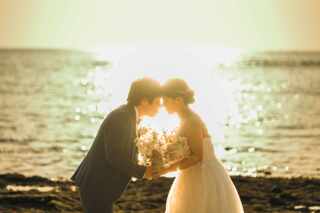 【安心ファミリープラン】サンセット撮影もプラスして一緒に撮りました！