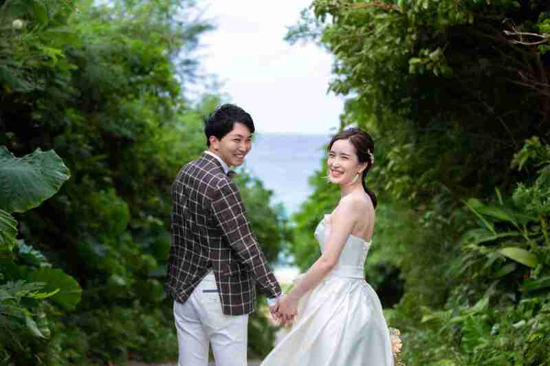 南国のグリーンのカット