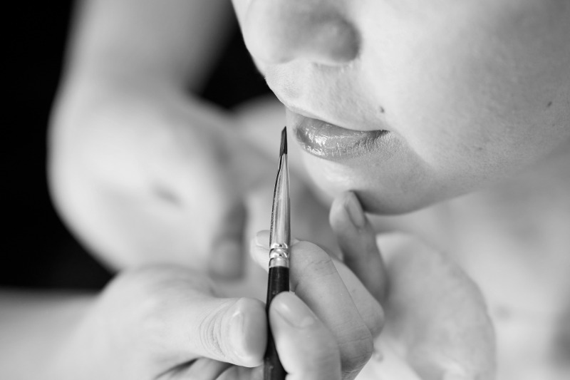 メイクシーンをイメージカットで⋆*ೄ