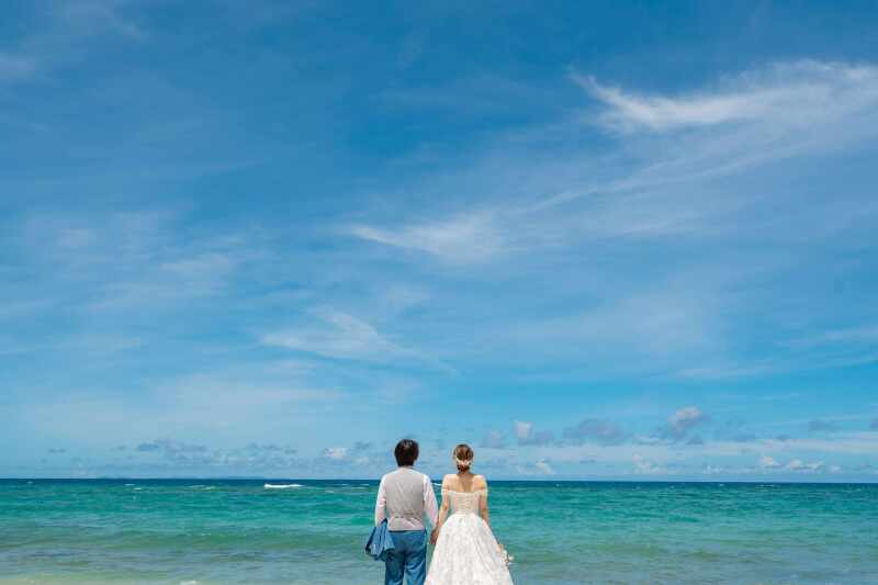 海　来ましたー