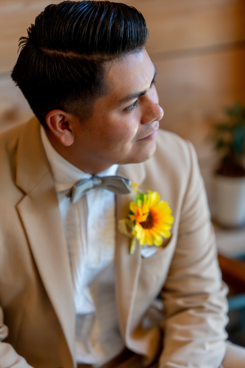 新郎様仕上がりました!