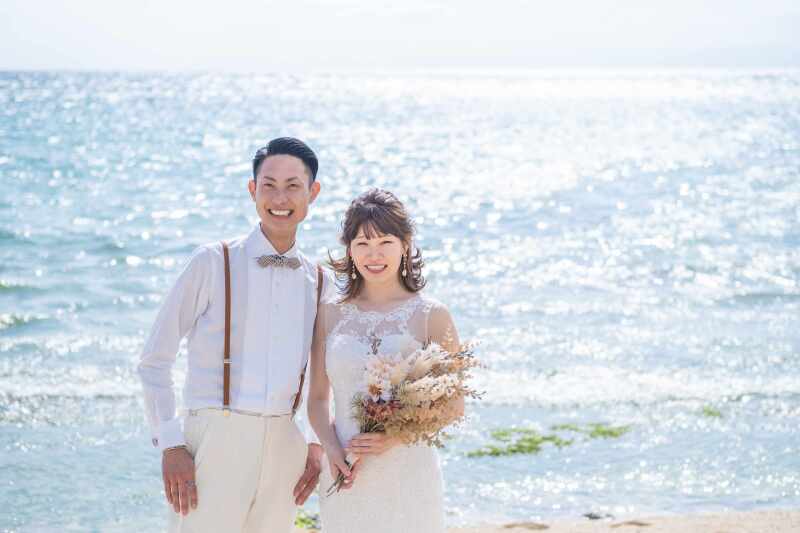 チャペル＆ビーチでバリエーションフォト