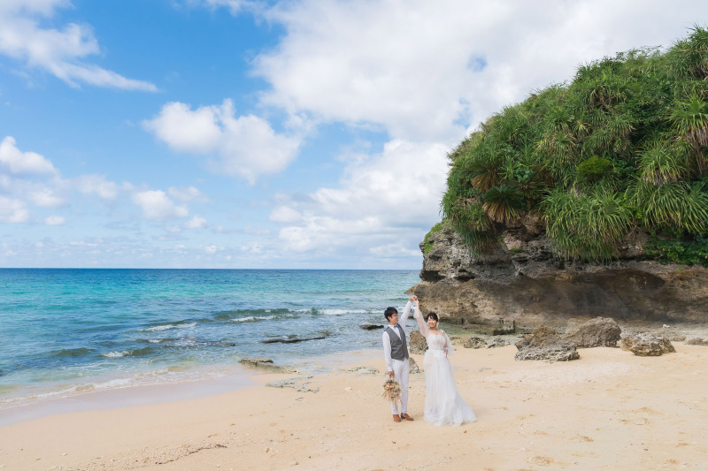 青い空・蒼い海・白い砂浜