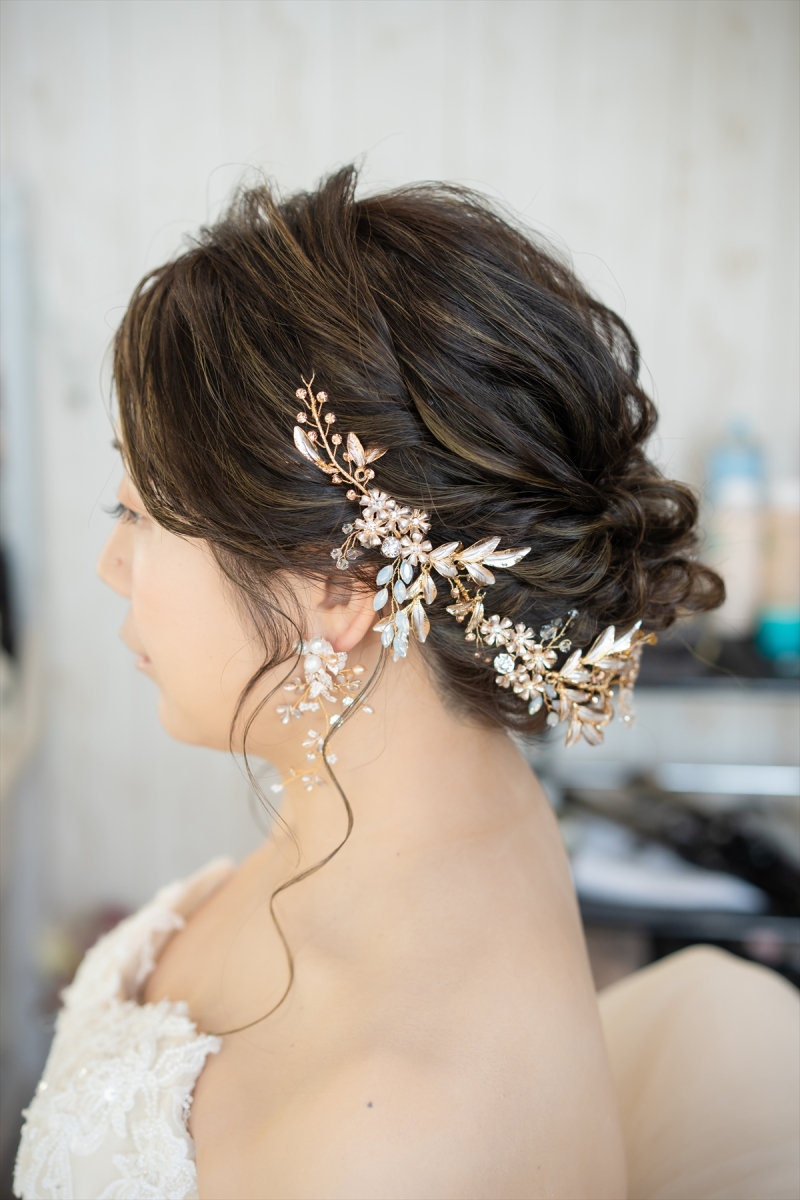 ふわふわシニヨン