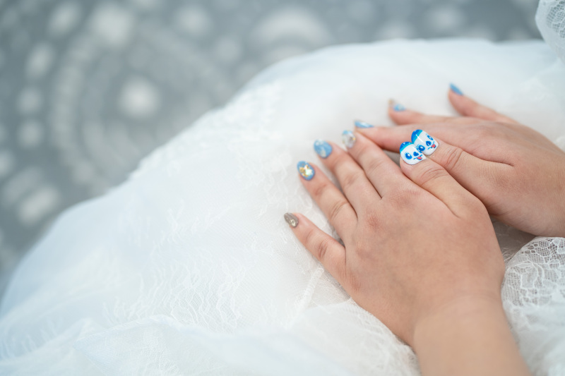 ネイルもとっても素敵です☺︎