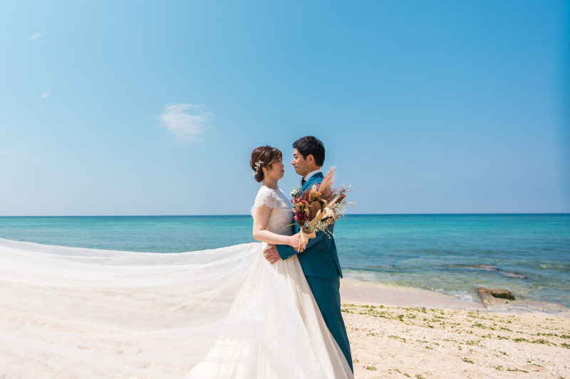 まるでプライベートビーチのような空間。