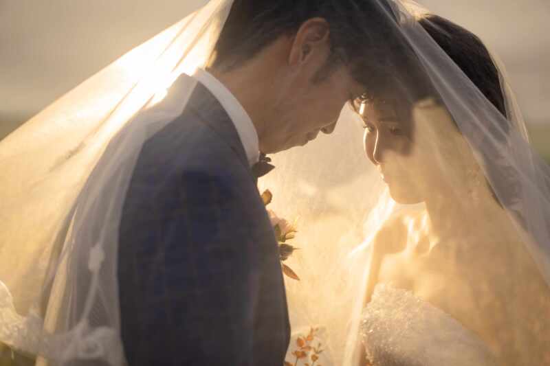 サンセットでは幻想的に