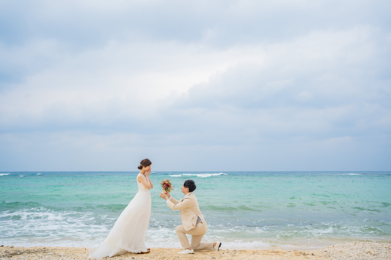 プロポーズシーン。