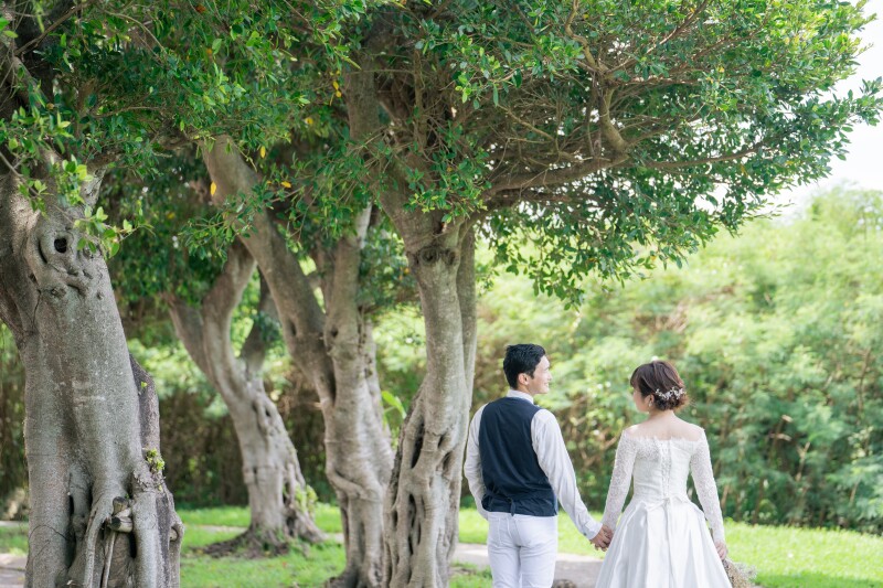 ガジュマル並木でお散歩☀