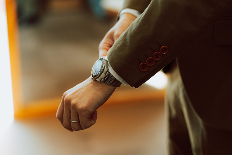 お着替えシーンから撮影スタート!