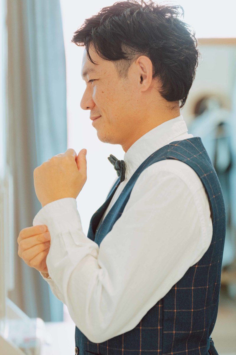 パパもビシッと!