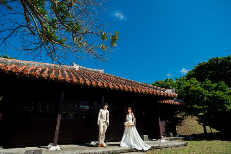 赤瓦の古民家で