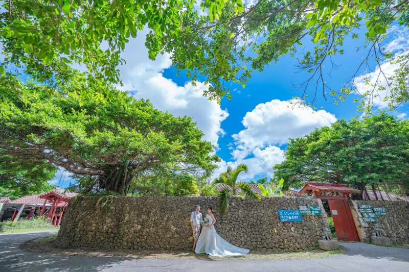 後半に琉球の街並み撮影を