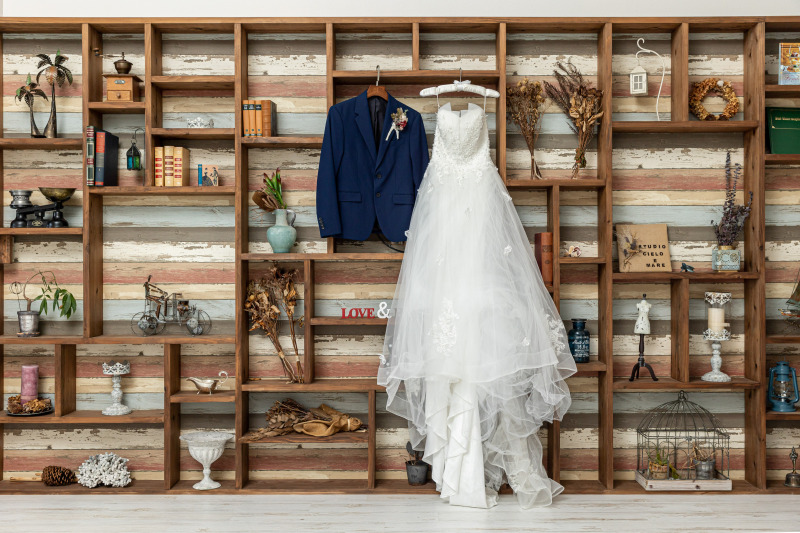 おふたりが選んだお衣装はコチラ