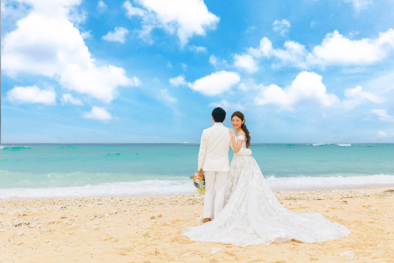 メロディビーチでアットホームなフォトウエディング！