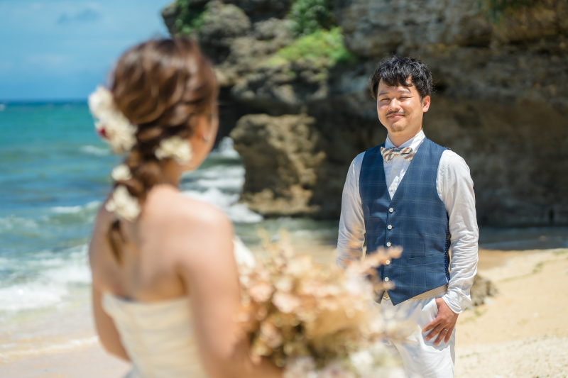 視線の線の先には…＊