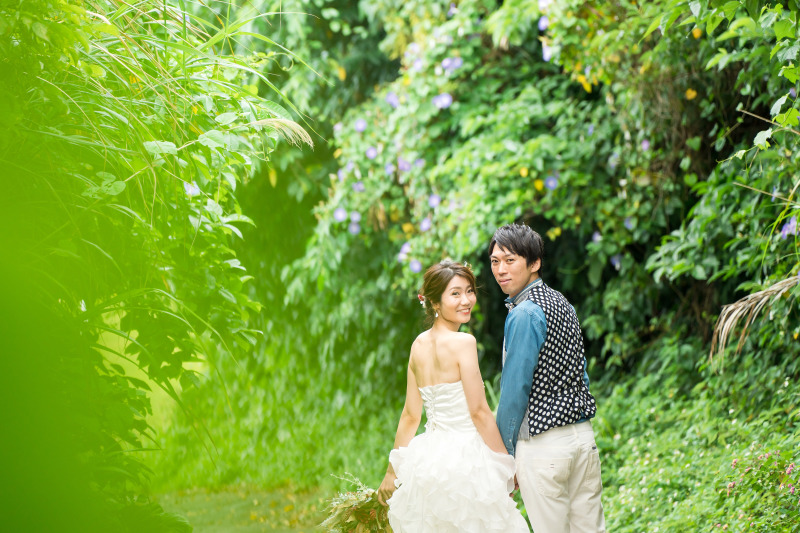 GREENバックのカットも♪