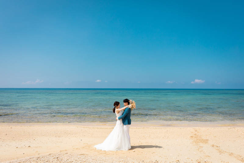 どこまでも続く水平線