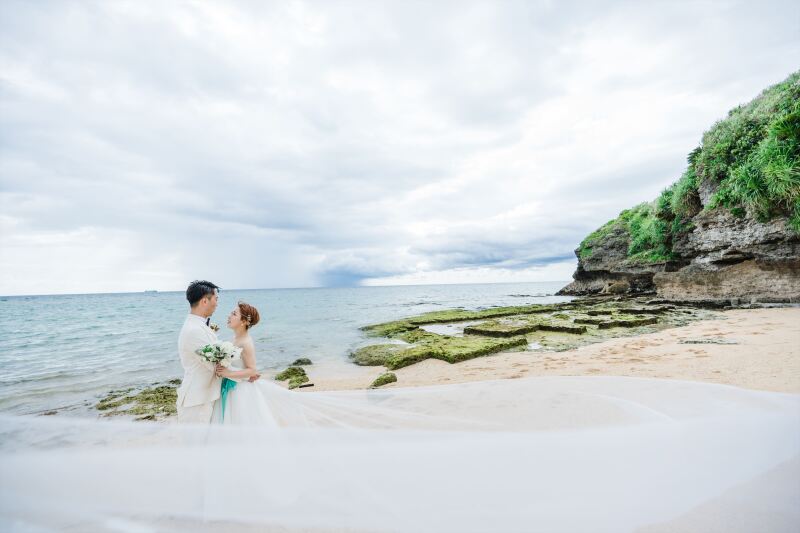 ロングベールで