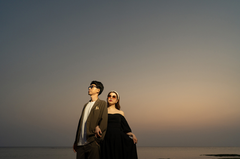 幻想的なシーン。