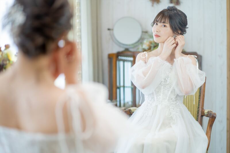 新郎様に会う前に