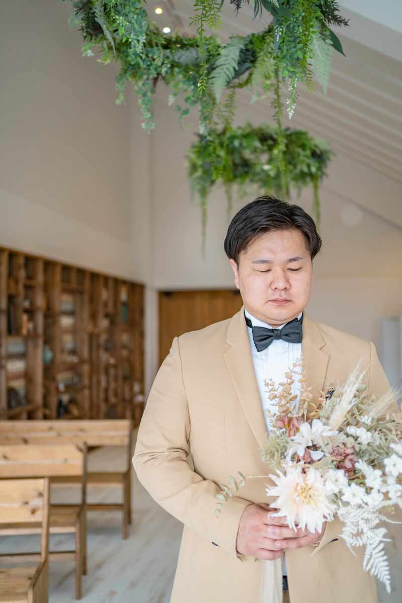 チャペルでファーストミートを