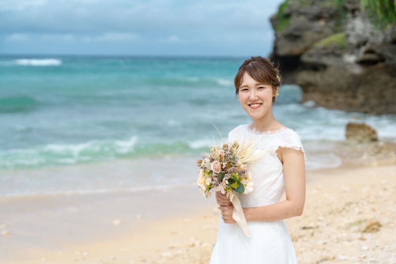 新婦様のソロショット