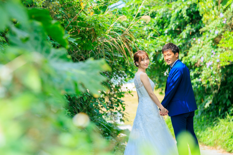 ビーチへ続くGREENスポット♪