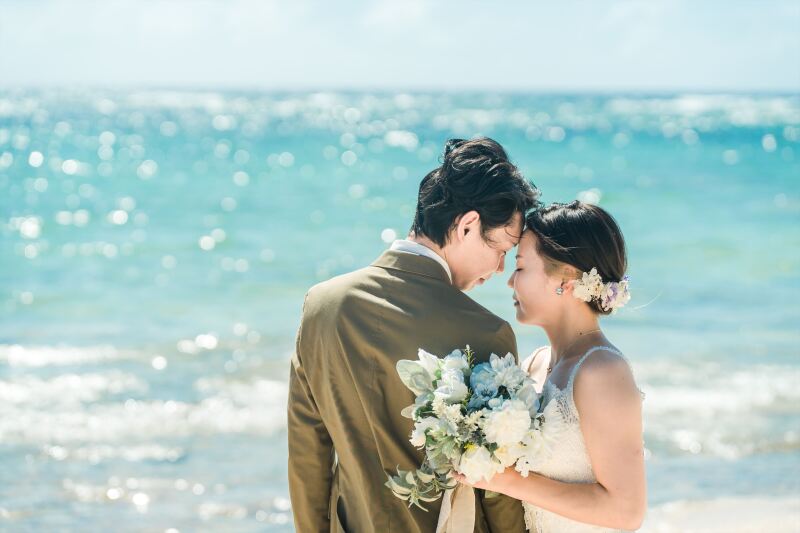 シンプルがちょうどいい♪フォトウエディング