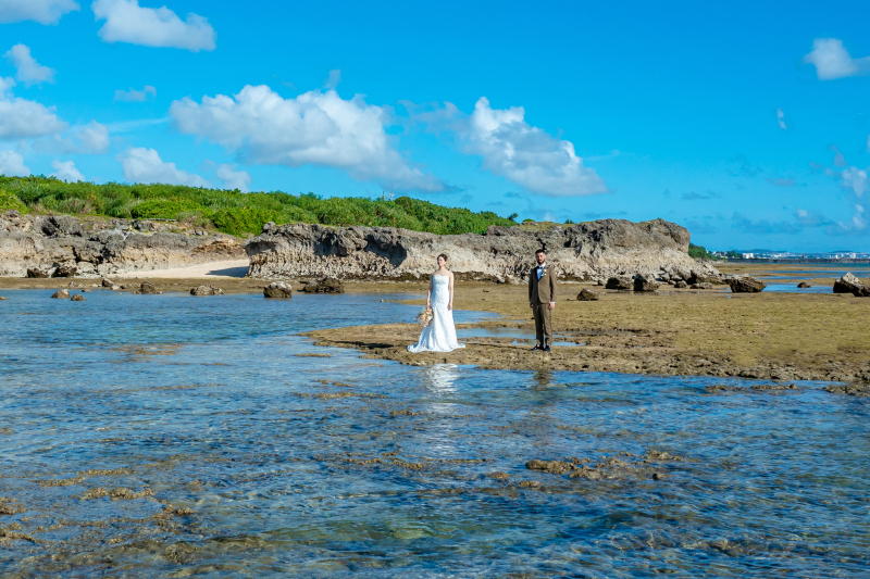 ドローンだからこそ撮れる海側からの貴重な一枚