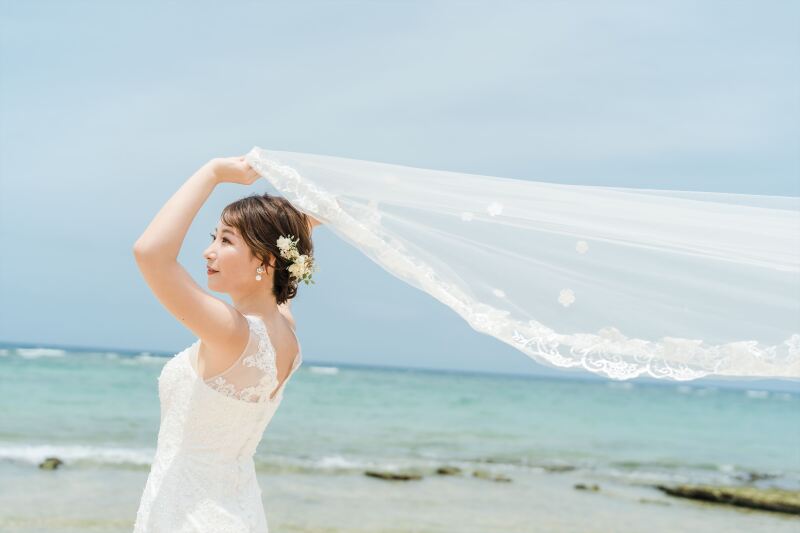 ロングベールのソロショット!美しい!!