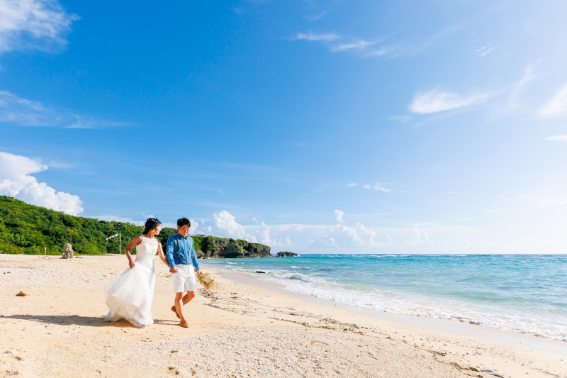 夏空が映えるリゾートフォトWD
