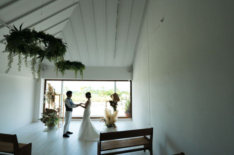 海が見えるチャペルで