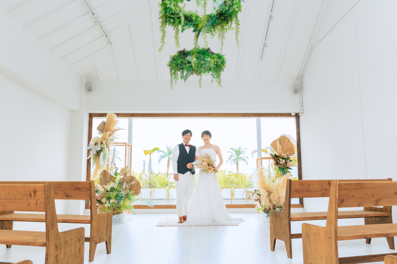 チャペルでの定番カットもおまかせ!