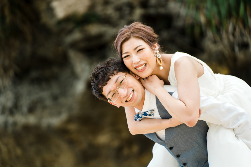 崖側で楽しそうな1枚♡