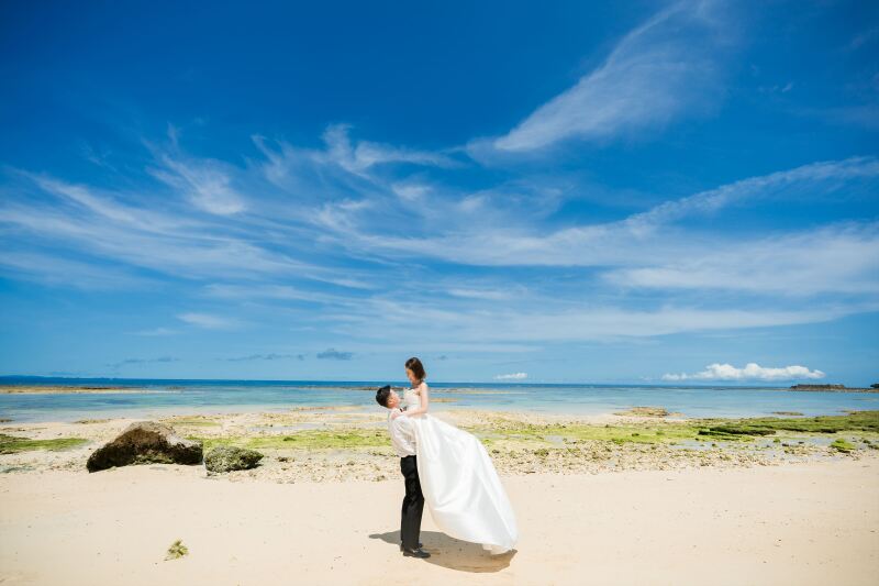 ビーチに到着！