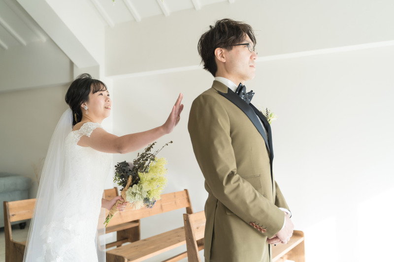 チャペルでのファーストミート ෆ