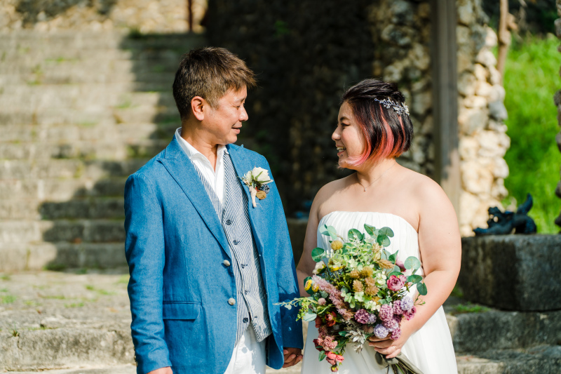 沖縄らしい景色で☀