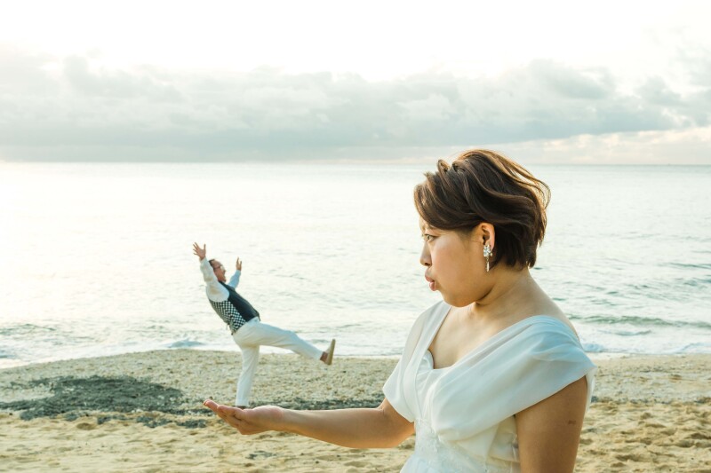 こんな面白い写真も撮っちゃいました