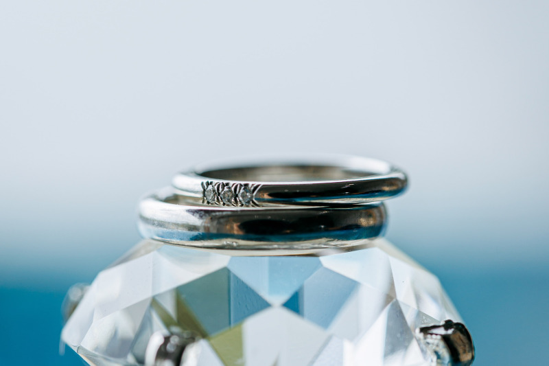 マリッジリングをアーティステックに残す!