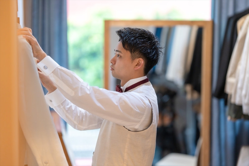 新郎様もご準備OK?!