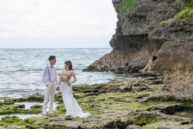 岩場も魅力です