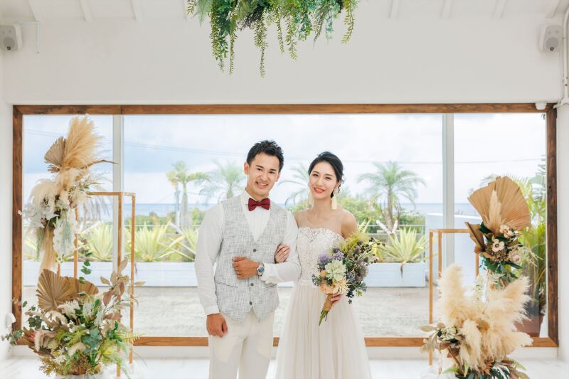 サロンに戻ってスタジオ撮影