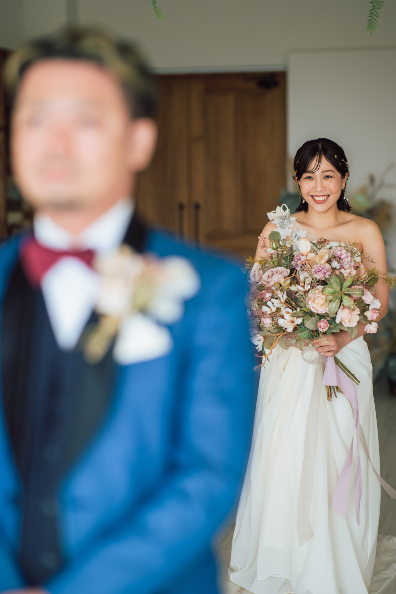 チャペルでファーストミートです!